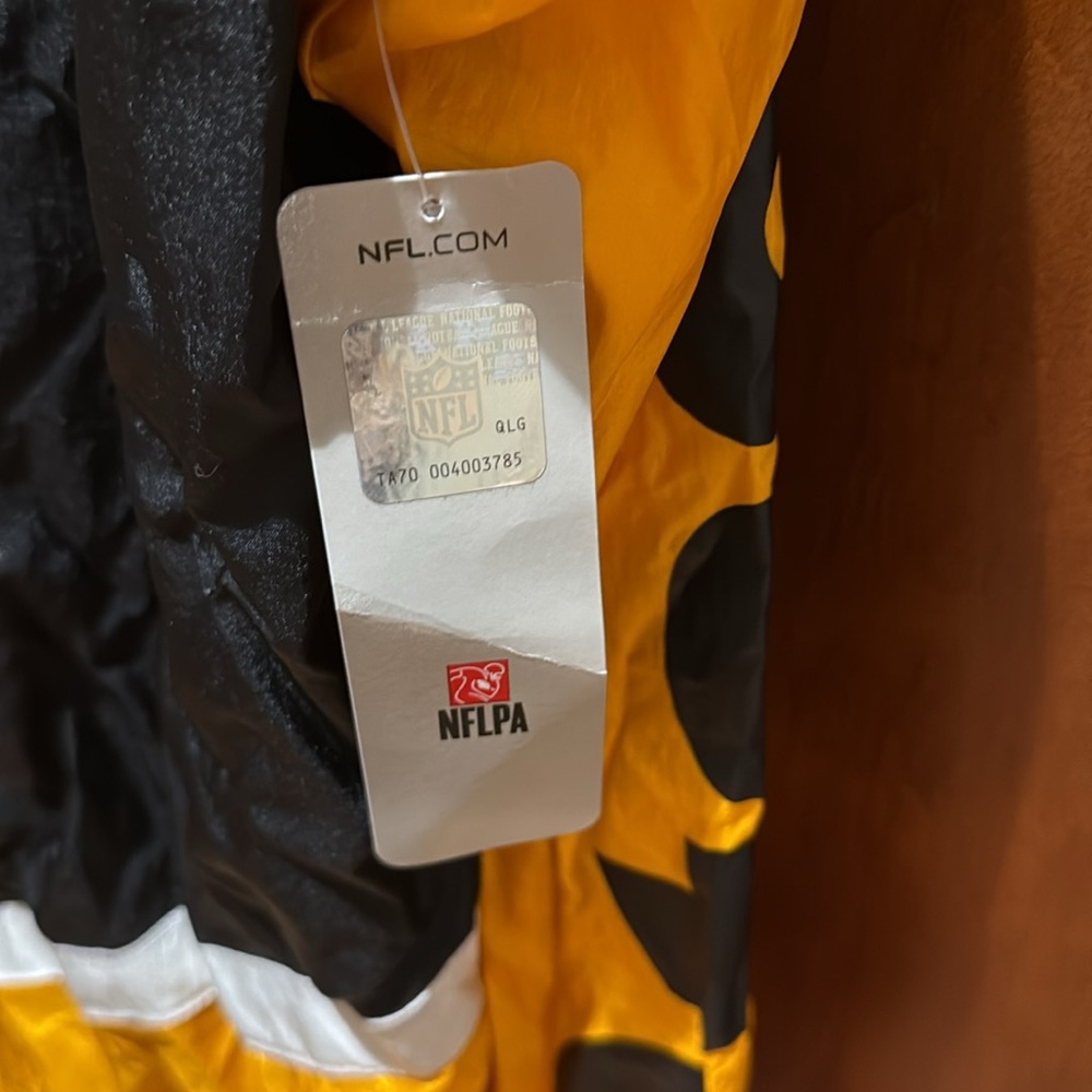 NWT Mitchell & Ness Steelers Windbreaker Jacket size XL - Picture 8 of 10